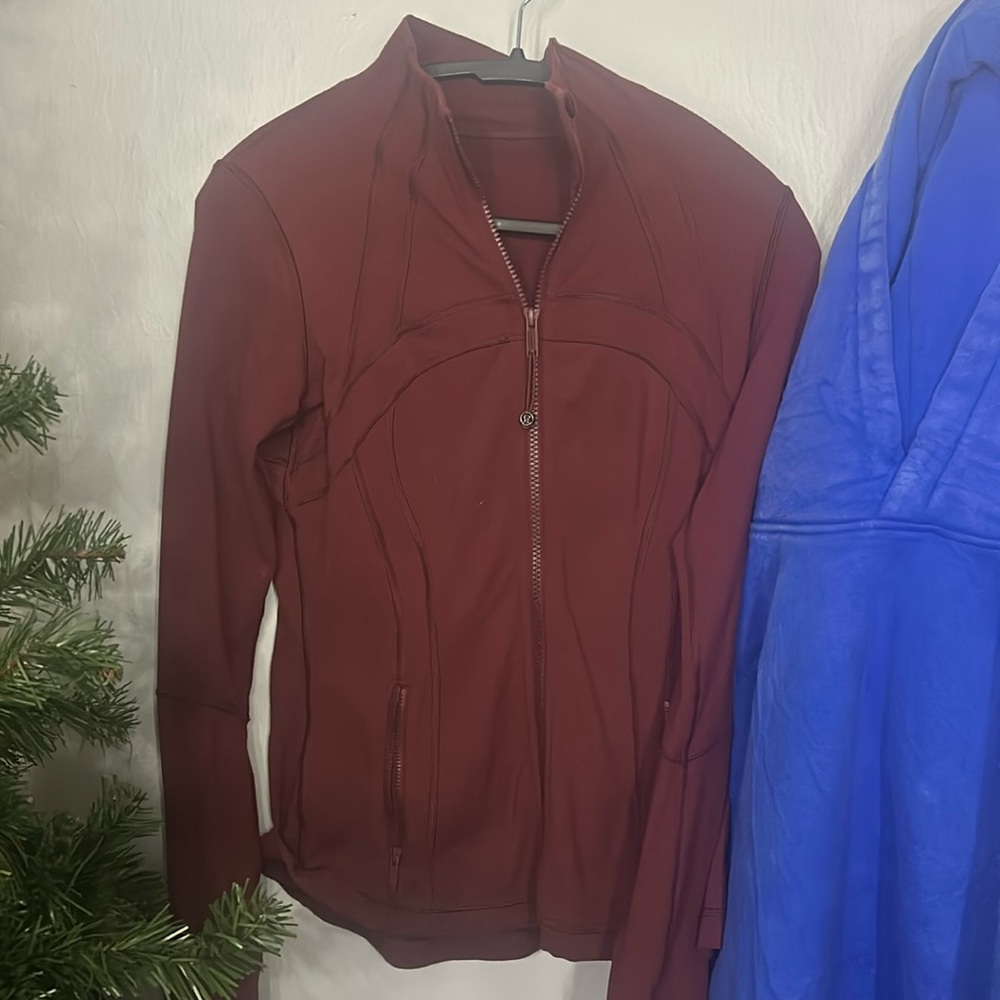Lululemon Define Jacket Garnet Color
